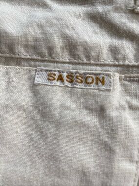 Vintage Sasson Cream Pants